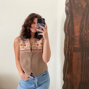 Vintage Western Vest